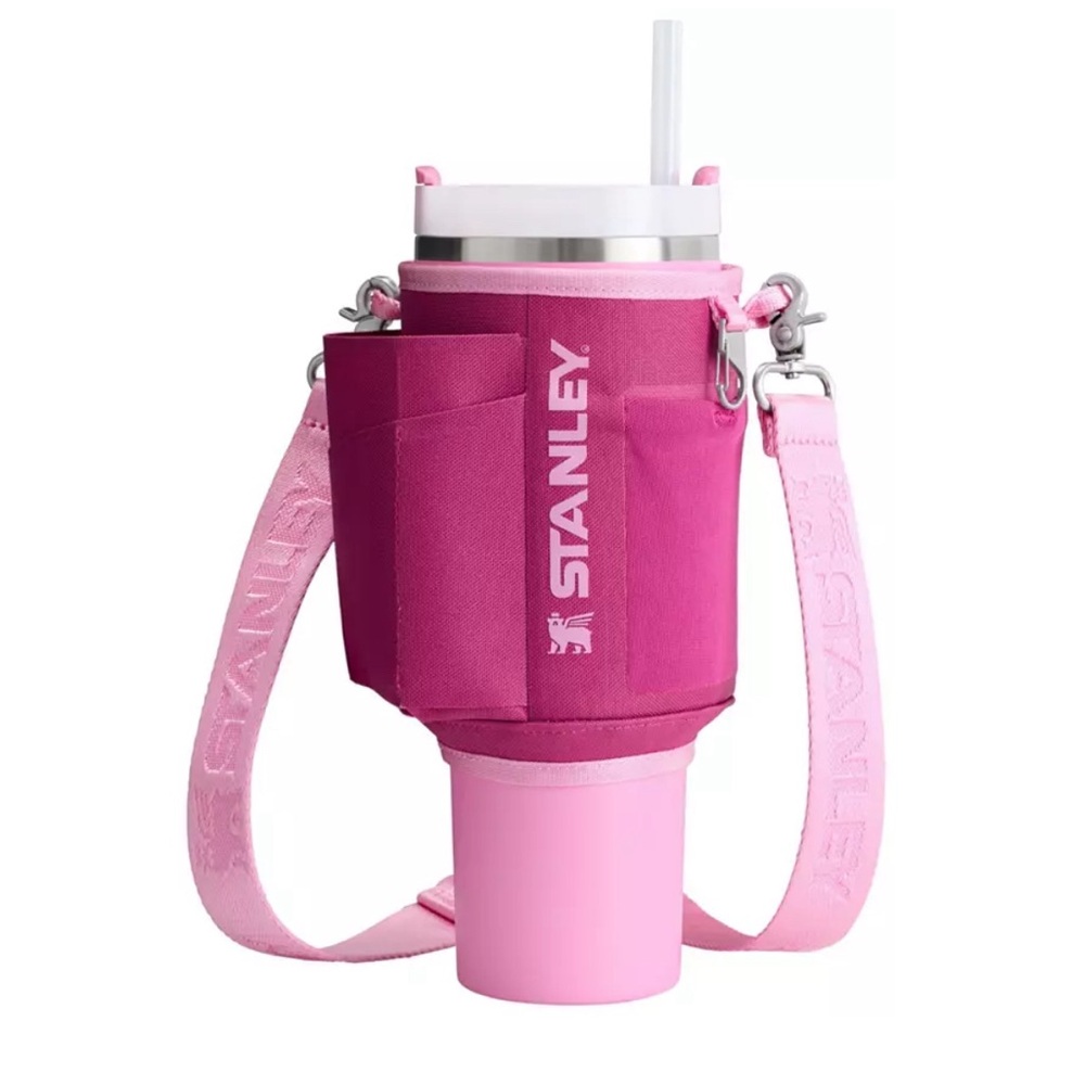 ✨🆕 Stanley All Day 40 oz. Quencher Carry-All Fuchsia